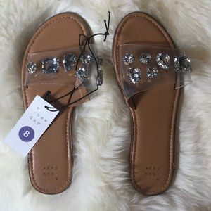 A New Day Rhinestone Sandals - Target Size 8